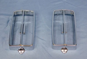 Sport Lamp Bezels 1970 71 Mercury Cyclone GT 351 429 CJ-Spoiler-Grill Light - Picture 1 of 6