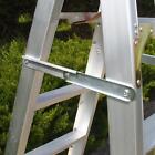 2Pcs Aluminum Folding Step Ladder Hinge Fixed Support Stepladders Tie Rod