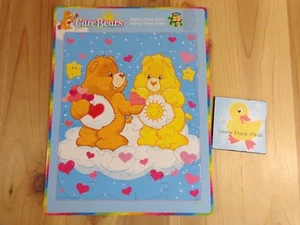 CARE BEARS Puzzle 25 Pieces Frame Tray FOLLOW YOUR HEART 2003 RoseArt - Picture 1 of 4