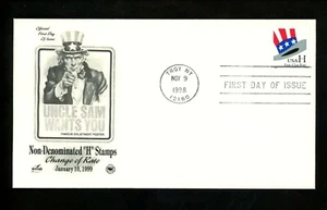 US FDC #3260 PCS Artcraft Uncle Sam patriotic 1998 Troy, NY - Picture 1 of 2