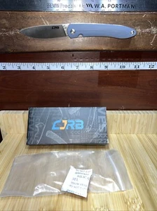CJRB Folding Pocket Knife Ria- Blue. New In Open Box 📦 - Picture 1 of 4