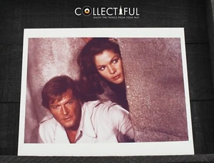 JAMES BOND - MOONRAKER - FOTO/FOTO FIJA - 007 (ROGER MOORE CON ACELLY GOODHEAD 371 - Imagen 1 de 1