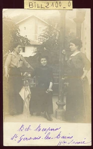 cpa 74 carte-photo 74 St-Gervais-les-Bains ( Haute-Savoie ) - Bild 1 von 2