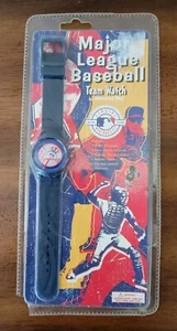 Yankees Major League '98 Original Kids Club Gedenkuhr Merch. Vintage Neu - Bild 1 von 6