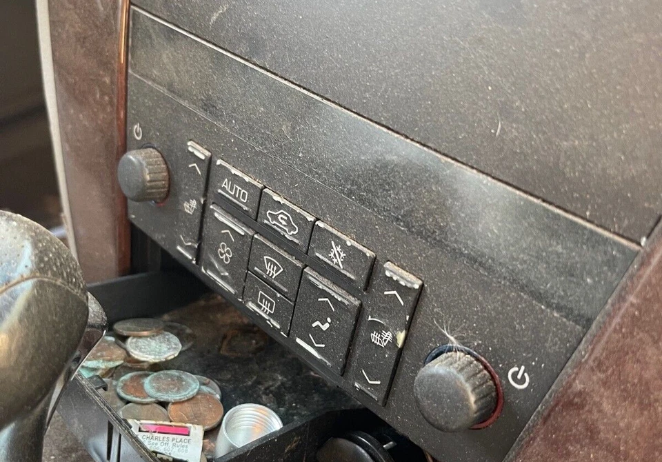 Cadillac STS 2005 2006 2007 calefacción interruptor de control de clima Foto 1 de 1