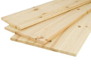 Pannello Tavola Mensola in Legno 18 mm Abete Naturale varie larghezze, lunghezze - Photo 1/1