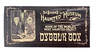 Zak Bagans' The Haunted Museum Ticket Stub Dybbuk Box Souvenir Sammlerstück Vegas - Bild 1 von 3