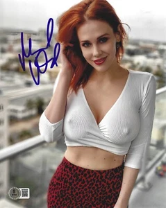 Hot Sexy Maitland Ward Signed 8x10 Photo Adult Star Authentic Autograph Beckett - Picture 1 of 2