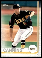 2019 Topps Pro Debut Base #31 Griffin Canning - Salt Lake Bees