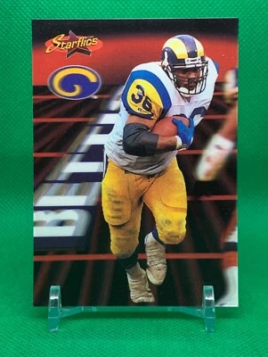 Jerome Bettis 🔥 Pinnacle  Starflics  sportflies 180 1994 Ungraded   - Image 1 of 2