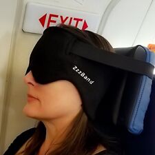 ZzzBand An Alternative to Travel Pillows - Created by an airline pilot
