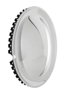 Moon Caps 15" Zoll (4x) Edelstahl Hot Rod Oldtimer Radzierblenden Radkappen - Bild 1 von 4