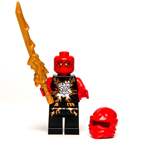 NEW LEGO Ninjago Minifigure Kai (Airjitzu) Possession 70739 (njo161) Red Ninja