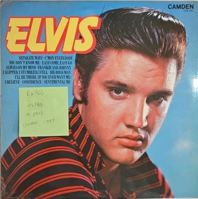 Elvis Presley Elvis Vinyl Record EX/VG CDS 1201 1973 Foto 1 de 2
