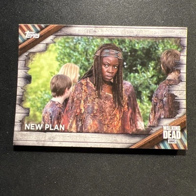 2017 Topps: AMC Walking Dead #45 "New Plan" 📺🐷🎬 - Image 1 of 2