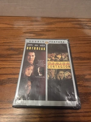 Contagion / Outbreak Double Feature DVD  Thriller 2 Movie Pack - Image 1 of 4