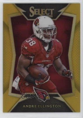 2014 Panini Select Gold Prizm /10 Andre Ellington #33 - Image 1 of 2
