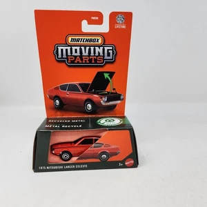 Mitsubishi Lancer Celeste 1975 * ROJO * 2025 caja de cerillas piezas móviles estuche H - Imagen 1 de 2
