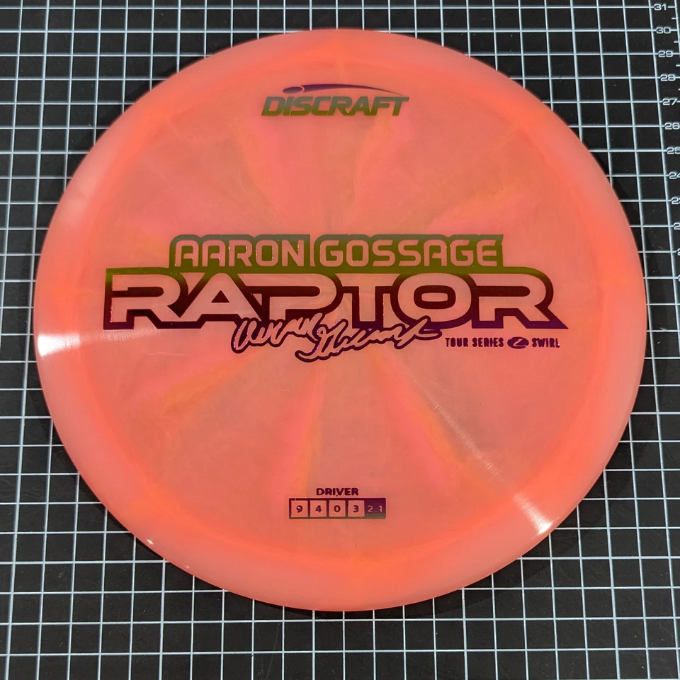 Discraft Z Swirl Raptor Aaron Gossage Tour Series Driver (Pick Your Disc) - Image 1 of 1
