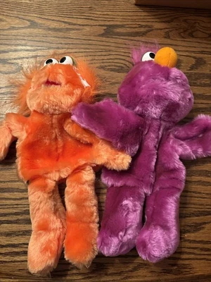 Куклы Улица Сезам Зои и Телли Монстр Редкие - Изображение 1 из 4