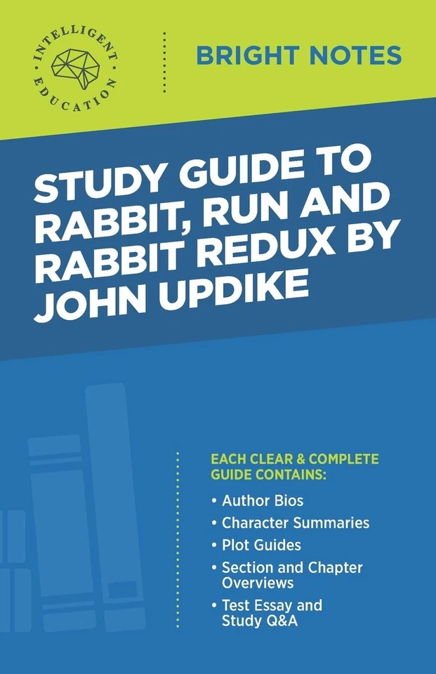 Study Guide to Rabbit Run and Rabbit Redux by John Updike (Brigh - Image 1 of 1