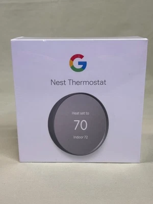Google G4CVZ Nest Smart Thermostat, Factory Sealed - Image 1 of 4