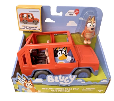 Juego de vehículo Bluey Heeler Family Road Trip 4x4 | Incluye mamá Foto 1 de 4