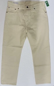 GAP Original Fit Jeans Herren 32x30 Beige Khaki Denim Hose - Neu mit Etikett - Bild 1 von 6
