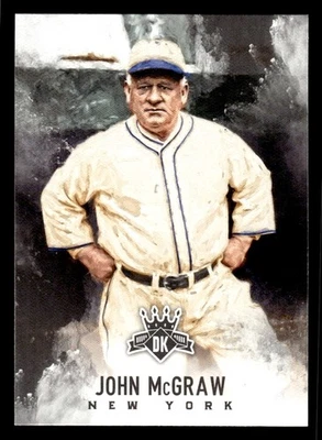 2017 PANINI DIAMOND KINGS JOHN MCGRAW 48 MINT BASEBALL NEW YORK GIANTS - Image 1 of 2