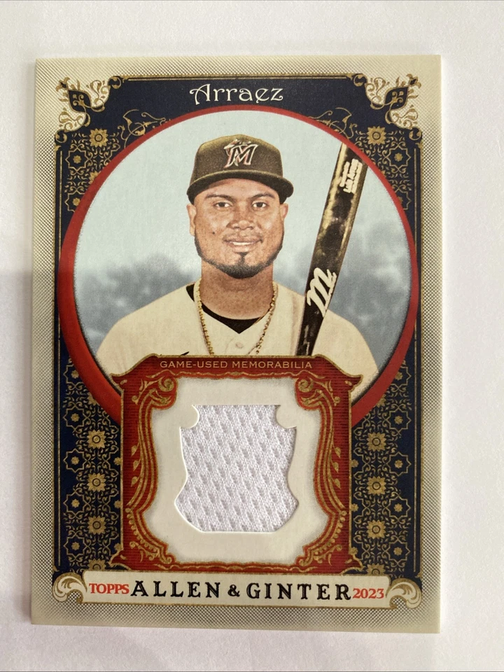 2023 Topps Allen & Ginter - Relics B Luis Arraez #AGRB-LA (MEM) - Image 1 of 1