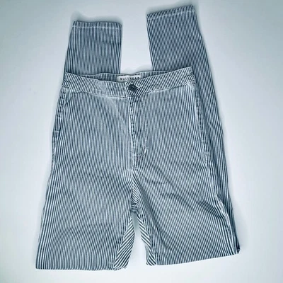 Bullhead Denim Co. Striped High Rise Skinny Jeans 5 - Image 1 of 4