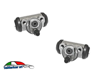 KIT 2 CILINDRETTI FRENO ASSALE ANTERIORE ADATTI PER FIAT 500 F - FIAT 500 L 1965 - Imagen 1 de 2