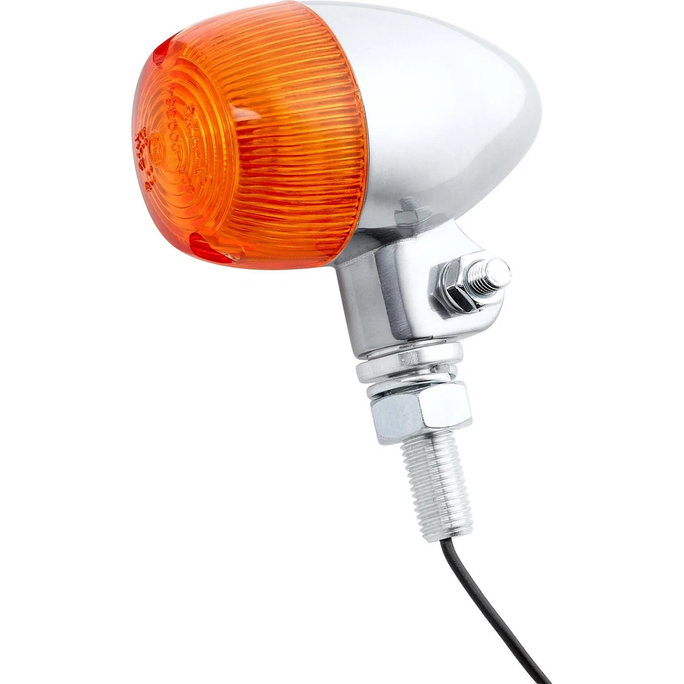 HIGHSIDER smart Blinker Bullet Light 1 12V/21W Alu poliert M10 E-geprüft 180 - Bild 1 von 1