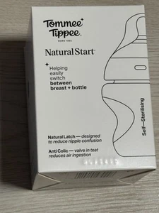 Tommee Tippee Baby Bottles, Natural Start Anti-Colic Baby Bottle with Slow Fl... - Picture 1 of 1