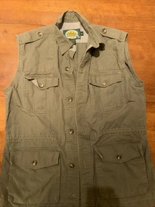 Chaleco de caza Cabelas verde - Imagen 1 de 2