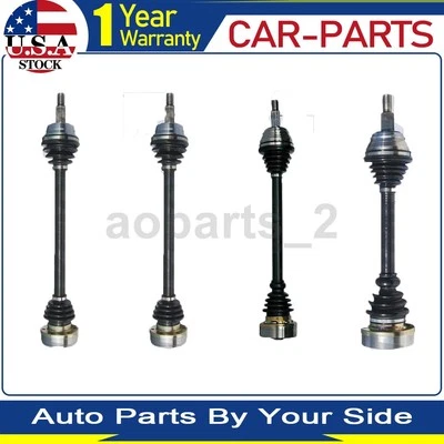 4 Front Rear TrakMotive CV Axle Joint For Volkswagen Quantum FWD 2.2L 1986_AR - Image 1 of 4