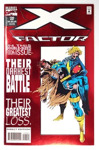 X-FACTOR # 100 Red Foil Double Size 100th Issue (1994) Marvel Comics - Picture 1 of 3