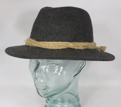 Chapeau d'extérieur Faustmann chapeau traditionnel chapeau en loden chapeau en feutre tyrolien anthracite neuf - Photo 1/2
