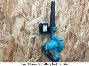 Wall Mount for Makita BU01/BU02/XBU05 Series 12V CXT Leaf Blower, Made in USA - Picture 1 of 16