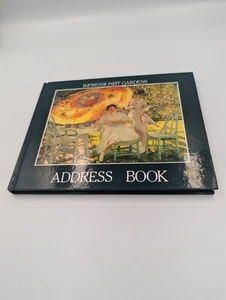impressionist garden address book 8.5" x 6.5" - Picture 1 of 5