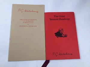 Great Handicap Sermon Ps Wodehouse Copy 203 Charles E. Gould THE TOAD AT HARROW - Picture 1 of 8