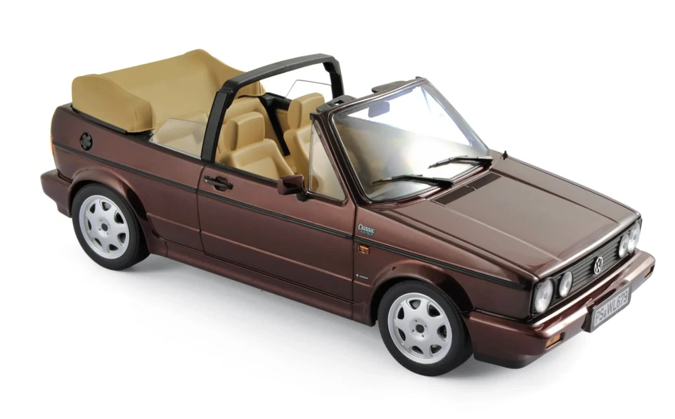 1/18 VOLKSWAGEN GOLF CABRIOLET CLASSIC LINE 1992 NOREV 188403 EXTREMELY RARE - Immagine 1 di 1