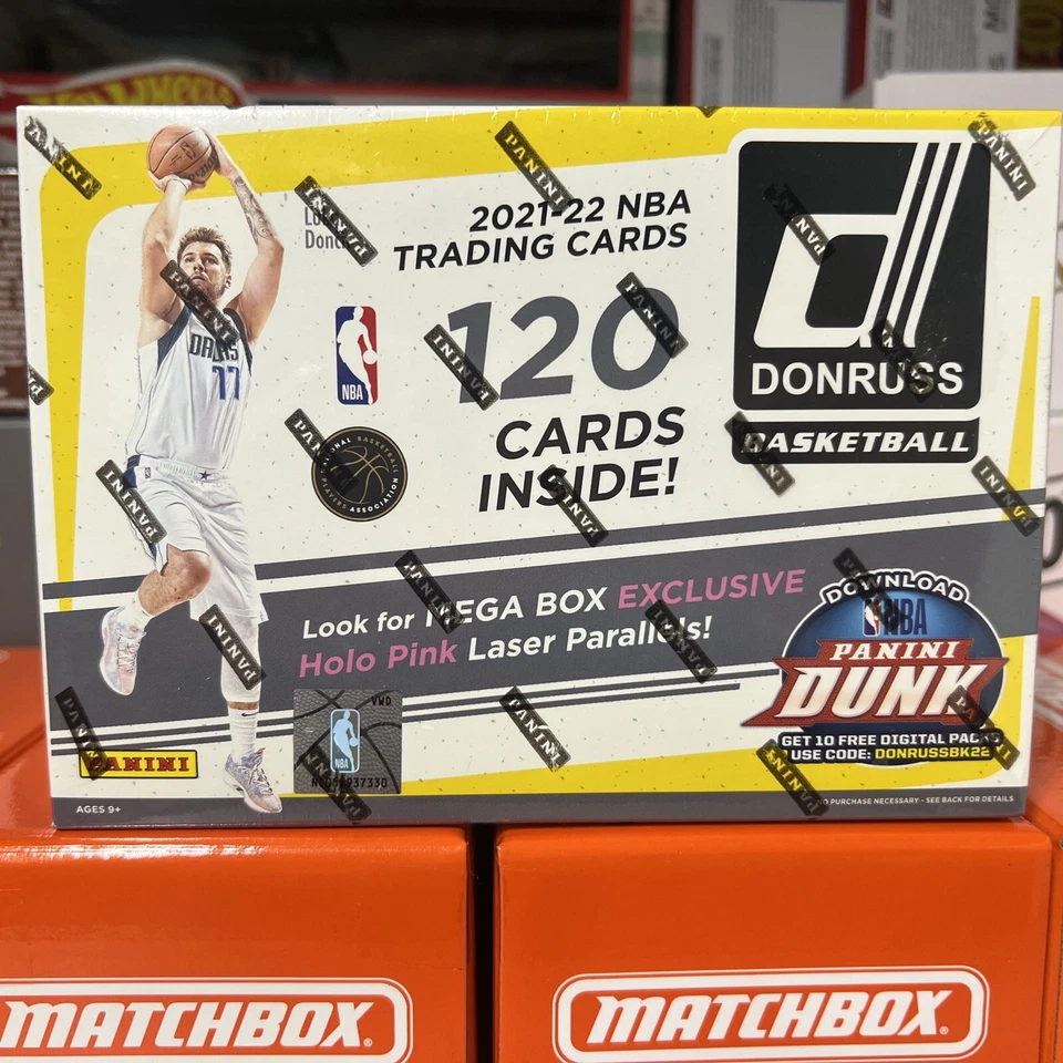 Panini 2021-22 Donruss Basketball Mega Box - 120 Cards