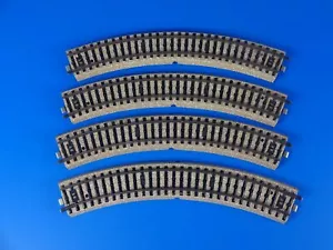 MARKLIN H0 - 5120 - 4x CURVED RAILS - M Track (10)/ EXC - Picture 1 of 3