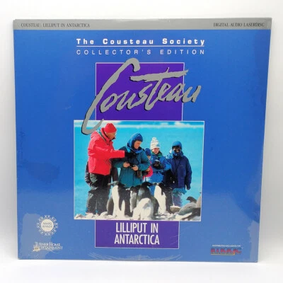 Cousteau: Lilliput In Antarctica (1990) LD Laserdisc - ID8462TU / New Sealed - Image 1 of 4