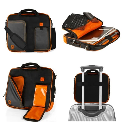 Estuche de transporte para computadora portátil VanGoddy bolso de hombro para Chromebook 11.6" HP 11/Fortis x360 11 Foto 1 de 4