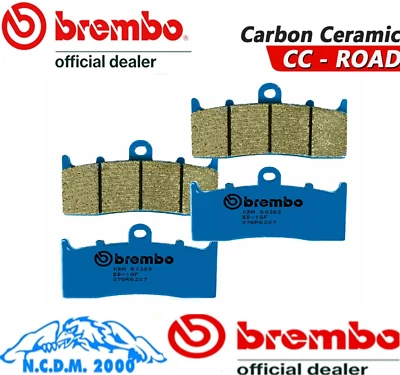 4 Front Brake Pads Brembo BMW K 1200 LT 2006 2007 2008 2009 Foto 1 de 4