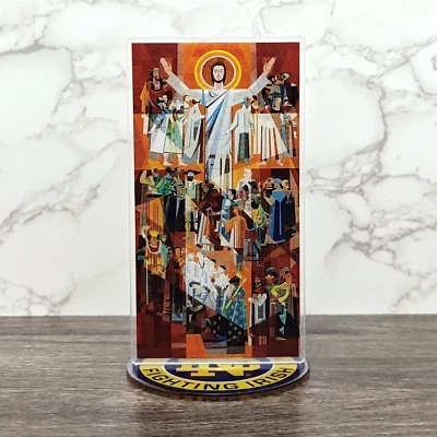 Touchdown Jesus Standee - Memorabilia de exhibición de monumentos del campus y coleccionables Foto 1 de 4