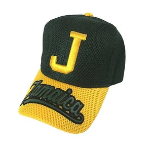 Jamaica Baseball Cap Hat Reggae Kingston Marley Usian Cool Runnings 1 SZ FIT - Picture 1 of 10