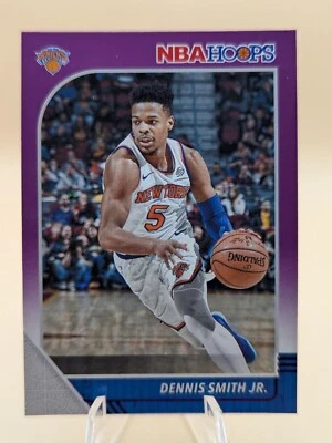 2019-20 Hoops Basketball Dennis Smith Jr. Purple foil card #127 New York Knicks - Image 1 of 2